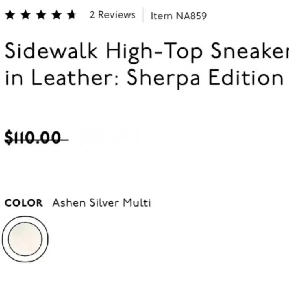 Madewell sidewalk hightop